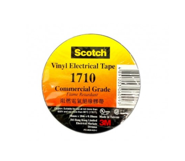圖片 3M™ 1710 阻燃電氣絕緣膠帶 - 啡色